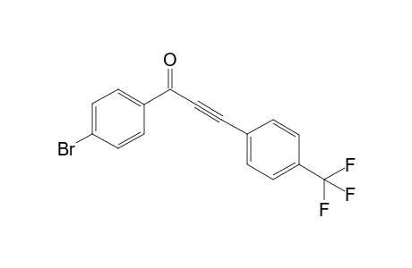 1-(4-Bromophenyl)-3-(4-(trifluoromethyl)phenyl)prop-2-yn-1-one