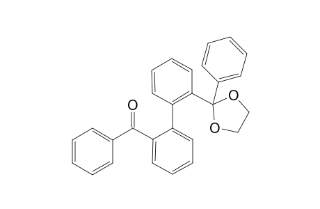 Methanone, phenyl[2-(2-phenyl-1,3-dioxolan-2-yl)[1,1'-biphenyl]-2-yl]-