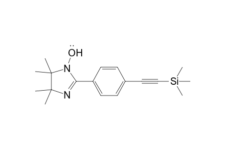 2-{4-[(trimethylsilyl)ethynyl]phenyl}-4,4,5,5-tetramethyl-4,5-dihydro-1H-imidazole-1-oxyl