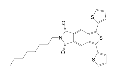 6-Octyl-1,3-di(thiophen-2-yl)-5H-thieno[3,4-f]isoindole-5,7(6H)-dione