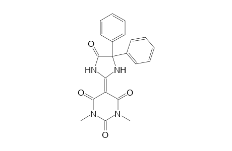 1,3-Dimethyl-5-(5-oxo-4,4-diphenyl-2-imidazolidinylidene)-2,4,6(1H,3H,5H)-pyrimidinetrione