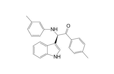 2-(1H-Indol-3-yl)-1-p-tolyl-2-(m-tolylamino)ethanone