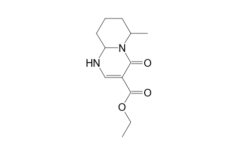 4H-Pyrido[1,2-a]pyrimidine-3-carboxylic acid, 1,6,7,8,9,9a-hexahydro-6-methyl-4-oxo-, ethyl ester