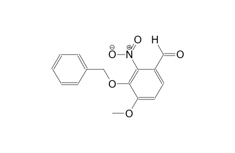 3-(benzyloxy)-4-methoxy-2-nitrobenzaldehyde