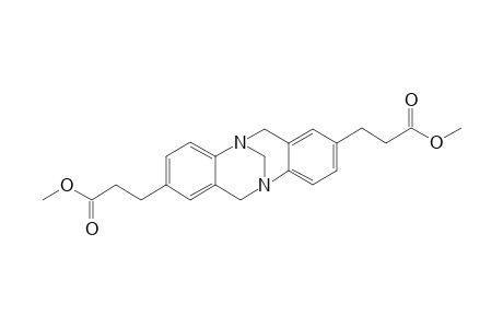 2,8-bis[2'-(Methoxycarbonyl)ethyl]-6H,12H-5,11-methano-dibenzo[b,f]-(1,5)-diazocine