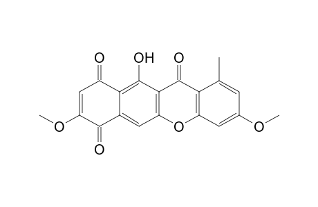 11-hydroxy-3,8-dimethoxy-1-methyl-benzo[b]xanthene-7,10,12-trione