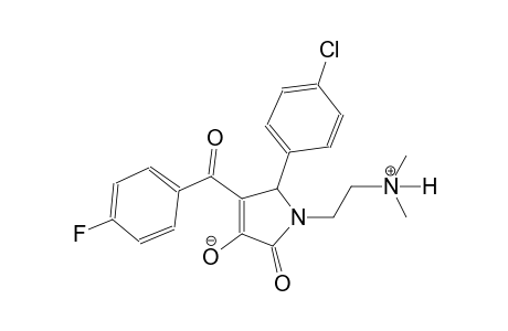 5-(4-chlorophenyl)-1-(2-(dimethylammonio)ethyl)-4-(4-fluorobenzoyl)-2-oxo-2,5-dihydro-1H-pyrrol-3-olate