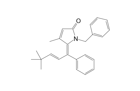 (Z)-1-Benzyl-5-(4,4-dimethyl-1-phenylpent-2-enylidene)-4-methyl-1,5-dihydro-2H-pyrrol-2-one