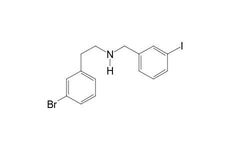 N-(3-Iodobenzyl)-3-bromobenzeneethanamine