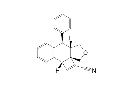 (2aS*,5aS*,6R*,10bR*)-6-Phenyl-5,5a,6,10b-tetrahydro-3H-cyclobuta[1,2]naphtho[2,3-c]furan-2-carbonitrile