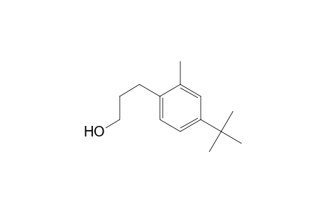 3-(4-tert-butyl-2-methyl-phenyl)propan-1-ol