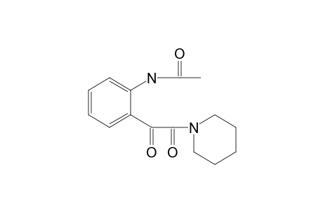 2'-(PIPERIDINOGLYOXYLOYL)ACETANILIDE