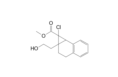 endo-7-chlor-6-(2-hydroxyethyl)benzo[b]bicyclo[4.1.0]heptan-exo-7-carbonsaure-methylester