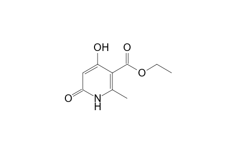 1,6-dihydro-4-hydroxy-2-methyl-6-oxonicotinic acid, ethyl ester