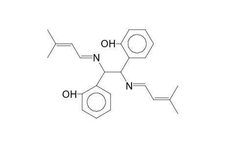 1,2-Bis(2-hydroxyphenyl)ethylenediamine, N,N'-bis(3-methylbut-2-en-1-ylidene)-