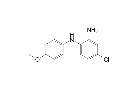 (2-amino-4-chloro-phenyl)-(4-methoxyphenyl)amine