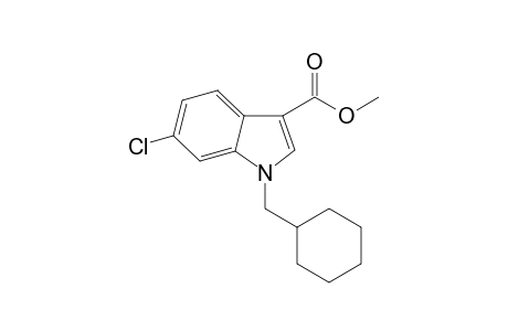 methyl 6-chloro-1-(cyclohexylmethyl)-1H-indole-3-carboxylate