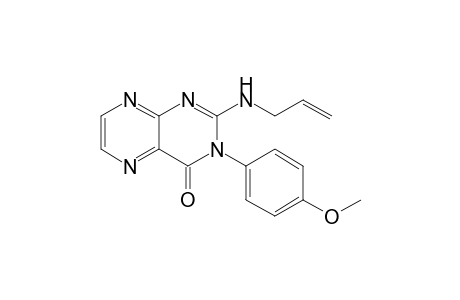 2-(allylamino)-3-(4-methoxyphenyl)pteridin-4-one