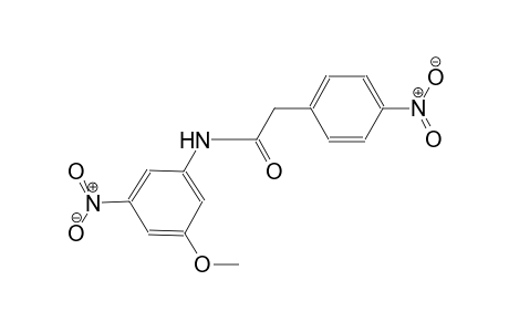 N-(3-methoxy-5-nitrophenyl)-2-(4-nitrophenyl)acetamide
