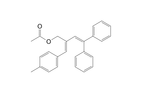 1,1-Diphenyl-4-(p-methylphenyl)-3-acetoxymethylbuta-1,3-diene