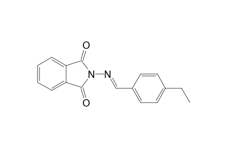N-(4-ethylbenzalamino)phthalimide