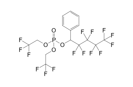(2,2,3,3,4,4,5,5,5-nonafluoro-1-phenyl-pentyl) bis(2,2,2-trifluoroethyl) phosphate