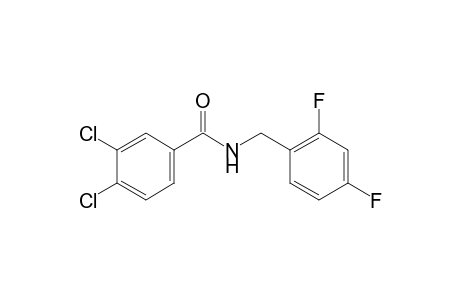 3,4-dichloro-N-(2,4-difluorobenzyl)benzamide