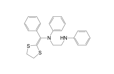 1,2-Ethanediamine, N-(1,3-dithiolan-2-ylidenephenylmethyl)-N,N'-diphenyl-