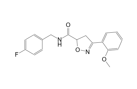 5-isoxazolecarboxamide, N-[(4-fluorophenyl)methyl]-4,5-dihydro-3-(2-methoxyphenyl)-