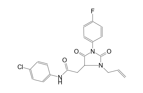 4-imidazolidineacetamide, N-(4-chlorophenyl)-1-(4-fluorophenyl)-2,5-dioxo-3-(2-propenyl)-
