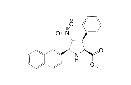 (2S,3S,4R,5S)-Methyl 5-(naphth-2-yl)-4-nitro-3-phenylpyrrolidine-2-carboxylate