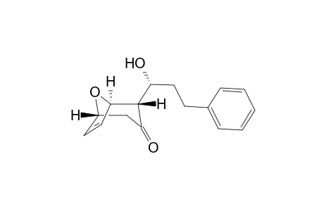 (1R,2S,5R)-2-((R)-1-Hydroxy-3-phenylpropyl)-8-oxabicyclo-[3.2.1]oct-6-en-3-one