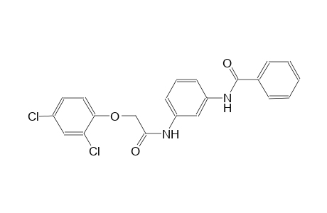 N-(3-{[2-(2,4-dichlorophenoxy)acetyl]amino}phenyl)benzamide