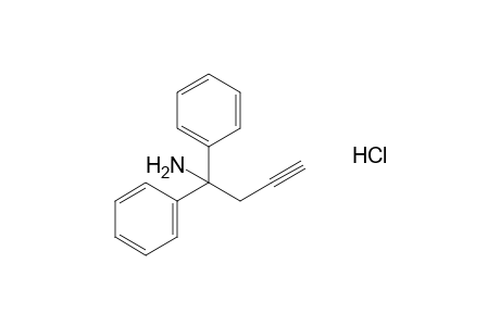 alpha-PHENYL-alpha-2-PROPYNYLBENZYLAMINE, HYDROCHLORIDE