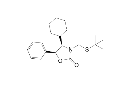 (4R,5S)-3-(tert-butylsulfanylmethyl)-4-cyclohexyl-5-phenyl-oxazolidin-2-one