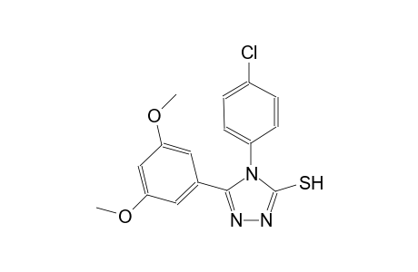 4H-1,2,4-triazole-3-thiol, 4-(4-chlorophenyl)-5-(3,5-dimethoxyphenyl)-