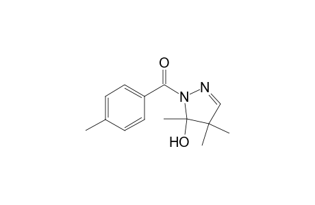 (4-methylphenyl)-(4,4,5-trimethyl-5-oxidanyl-pyrazol-1-yl)methanone
