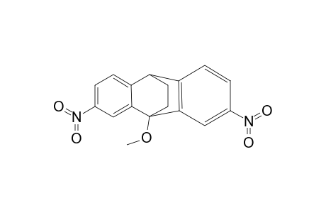 9-Methoxy-2,7-dinitro-9,10-dihydro-9,10-ethanoanthracene