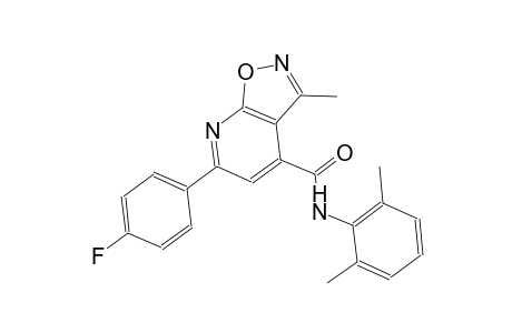 isoxazolo[5,4-b]pyridine-4-carboxamide, N-(2,6-dimethylphenyl)-6-(4-fluorophenyl)-3-methyl-