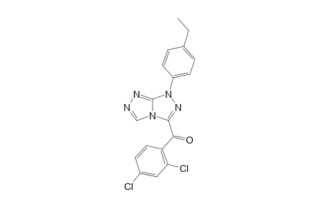 1-(4-Ethyl-phenyl)-3-(2,4-dichloro-benzoyl)-triazolotriazole