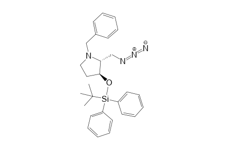 (2R,3S)-2-(Azidomethyl)-1-benzyl-3-(tert-butyldiphenylsilyloxy)-pyrrolidine