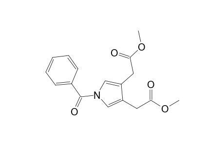 Dimethyl 1-benzoylpyrrole-3,4-diacetate