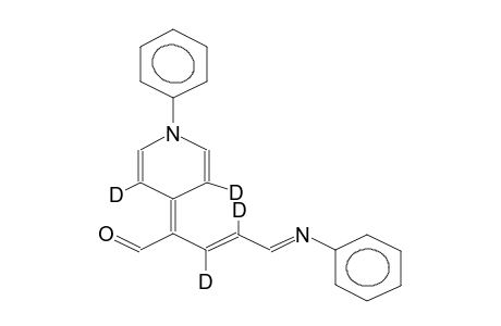 3,5,3',4'-TETRADEUTERIO-1',6-DIPHENYL-2-(1',4'-DIHYDROPYRID-4'-YLIDENE)-6-AZA-3,5-HEXADIENAL