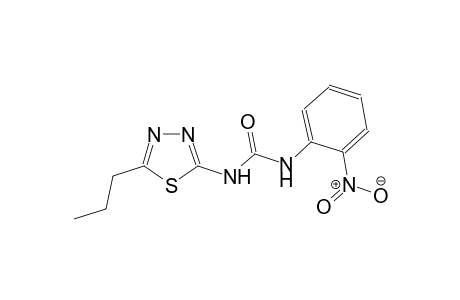 urea, N-(2-nitrophenyl)-N'-(5-propyl-1,3,4-thiadiazol-2-yl)-