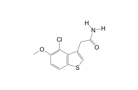 4-chloro-5-methoxylbenzo[b]thiophene-3-acetamide