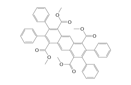 1,4,5,8-tetrakis(methoxycarbonyl)-2,3,6,7-tetraphenyl-anthracene