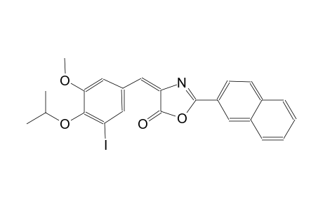 (4E)-4-(3-iodo-4-isopropoxy-5-methoxybenzylidene)-2-(2-naphthyl)-1,3-oxazol-5(4H)-one
