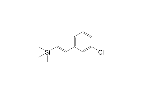 (E)-2-(3-Chlorophenyl)-1-trimethylsilylethene