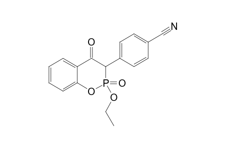 4-(8-ethoxy-8,10-diketo-7-oxa-8$l^{5}-phosphabicyclo[4.4.0]deca-1,3,5-trien-9-yl)benzonitrile