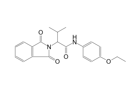 2-(1,3-dioxo-1,3-dihydro-2H-isoindol-2-yl)-N-(4-ethoxyphenyl)-3-methylbutanamide